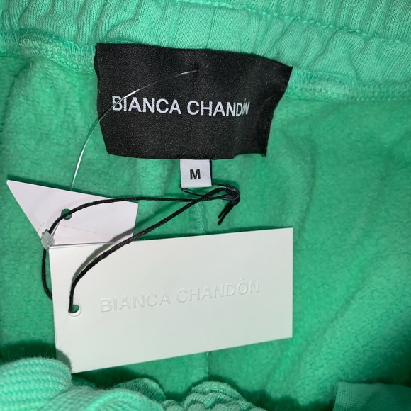 nwt BIANCA CHANDON size MED 5 senses SWEATPANTS - Picture 2 of 6